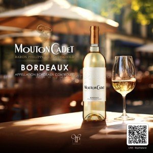 Mouton Cadet Bordeaux Blanc ราคา 2 ขวด 1,399 บาท จัดส่งฟรีทั่วประเทศ!