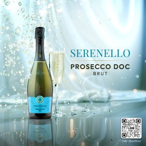 SERENELLO DOC BRUT แสตมป์ไทย