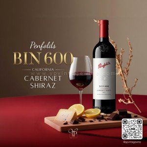 ไวน์แดงระดับตำนาน  PENFOLDS BIN 600 CABERNET SHIRAZ