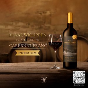 BLAAUWKLIPPEN ESTATE RESERVE CABERNET FRANC 2 ขวด 1,999 บาท จัดส่งฟรีทั่วประเทศ!!