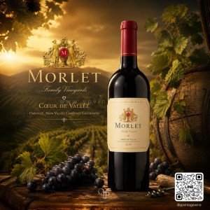 MORLET FAMILY VINEYARDS CŒUR DE VALLÉE CABERNET SAUVIGNON ราคา 9,999 บาท จัดส่งฟรีทั่วประเทศ