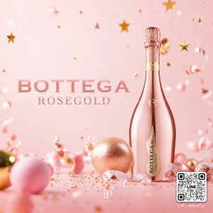 Bottega Rose Gold Sparkling Wine