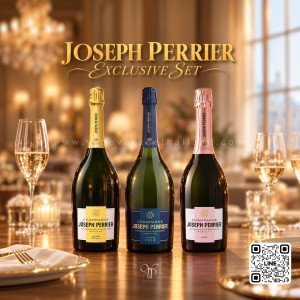 JOSEPH PERRIER CUVÉE ROYALE BRUT SIGNATURE CHAMPAGNE 🇫🇷 x 4