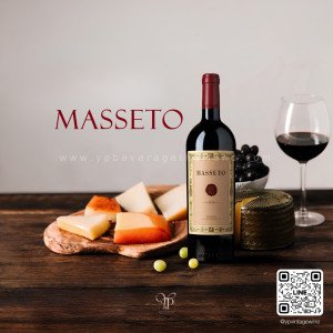 Masseto ปี 2021 ไวน์ชั้นสูงจาก Tuscany อิตาลี จัดส่งฟรีทั่วประเทศ!